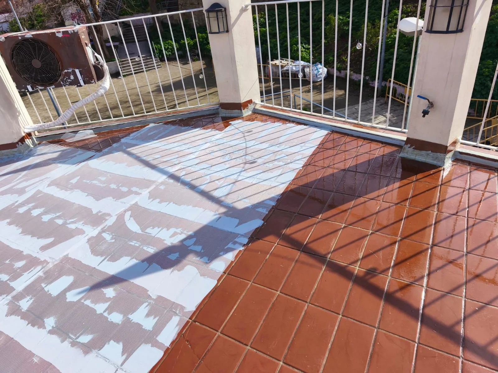Proceso de trabajo: Terraza comunitaria — Barcelona